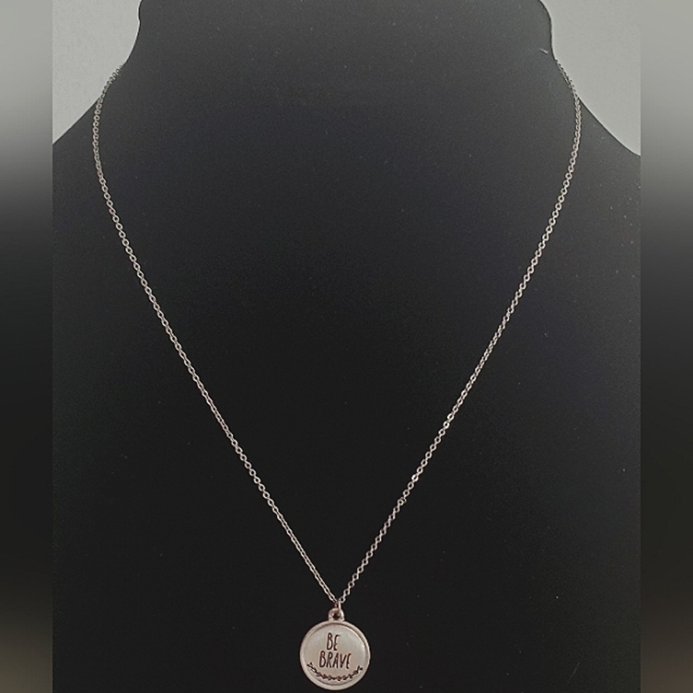 Customized Silver Tone Necklace🌴